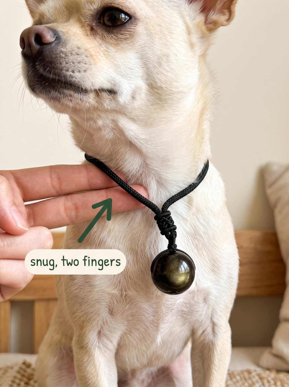Snug, two fingers